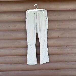 Columbia Anytime Outdoor Boot Cut Pants Gray Womens Sz 4 Omni-Sheild Lightweight